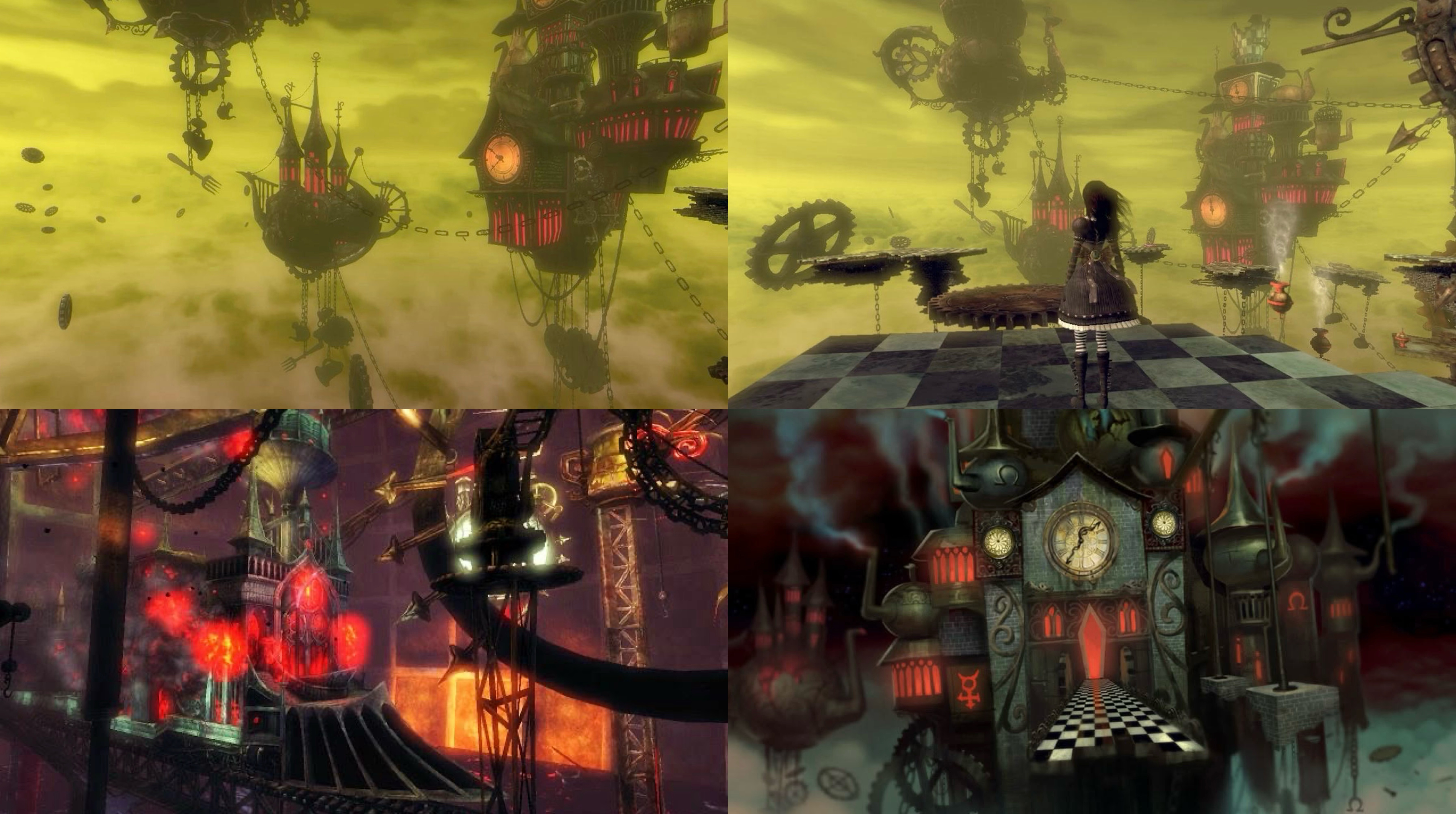 Industrial Wonderland environments